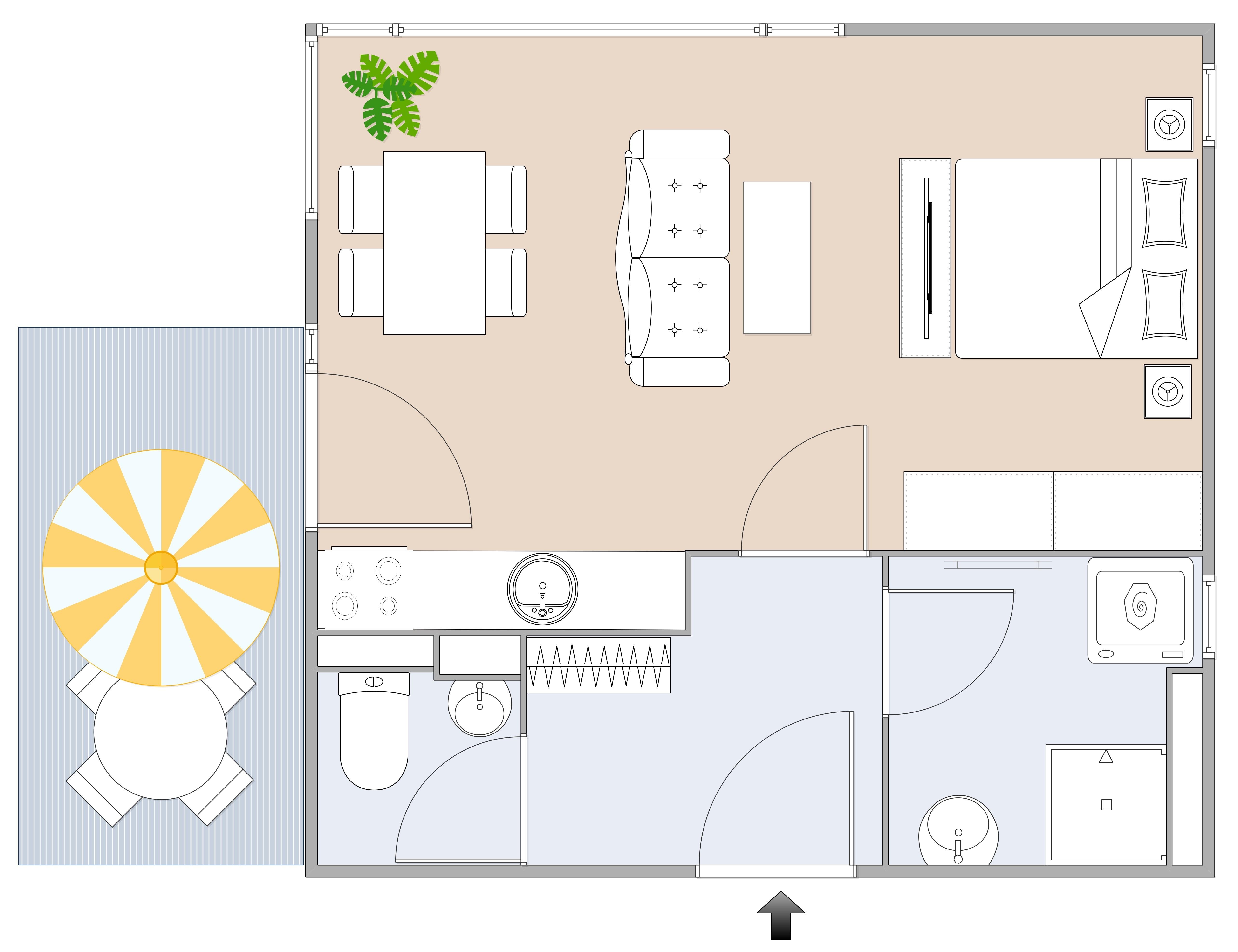Geförderte 2-Zimmer Neubauwohnung mit Balkon