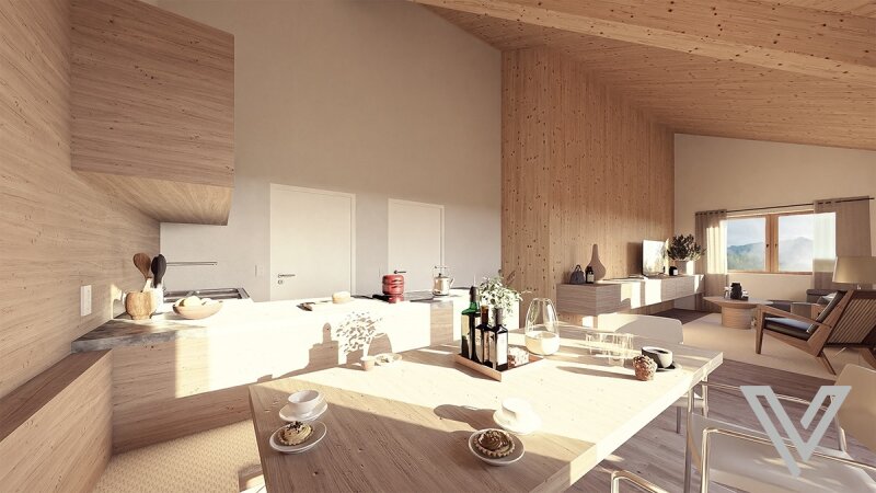 Neubauwohnung im Dachgeschoss  mit 3 Schlafzimmer- Hohe Wohnbauförderung