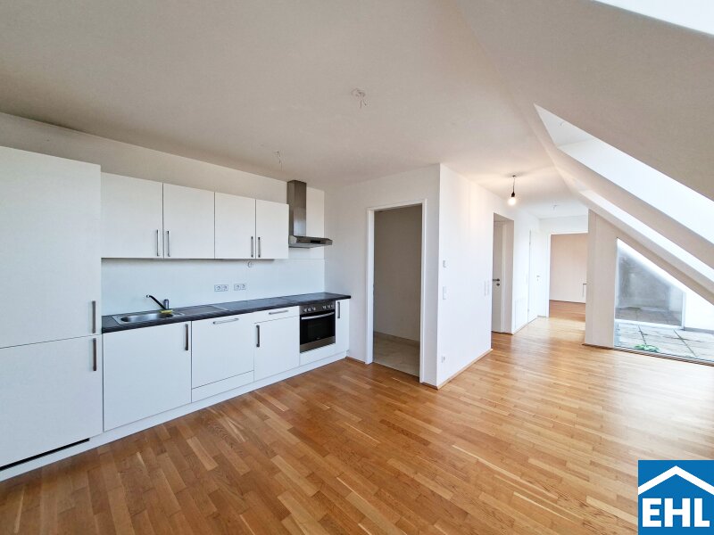 2 Zimmerwohnung mit traumhafter Terrasse und perfekter Verkehrsanbindung!