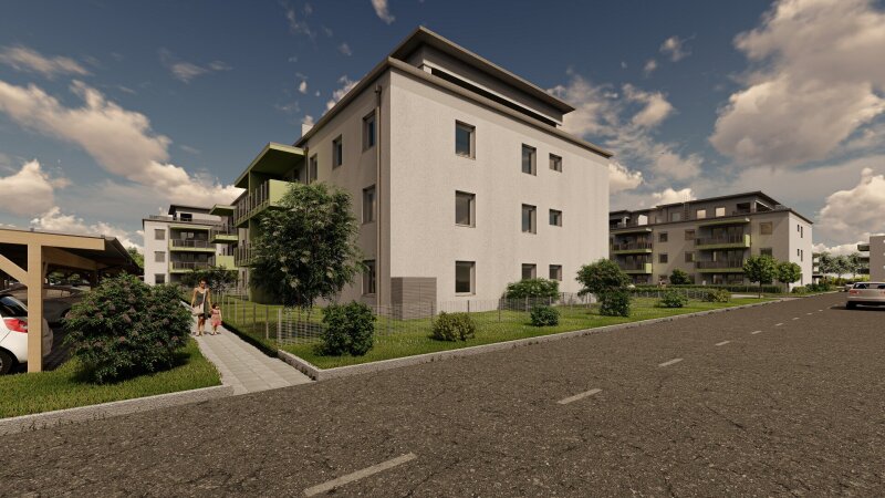 Schöne 3-Zimmerwohnung im Hasengarten - ERSTBEZUG - UNTERWALTERSDORF