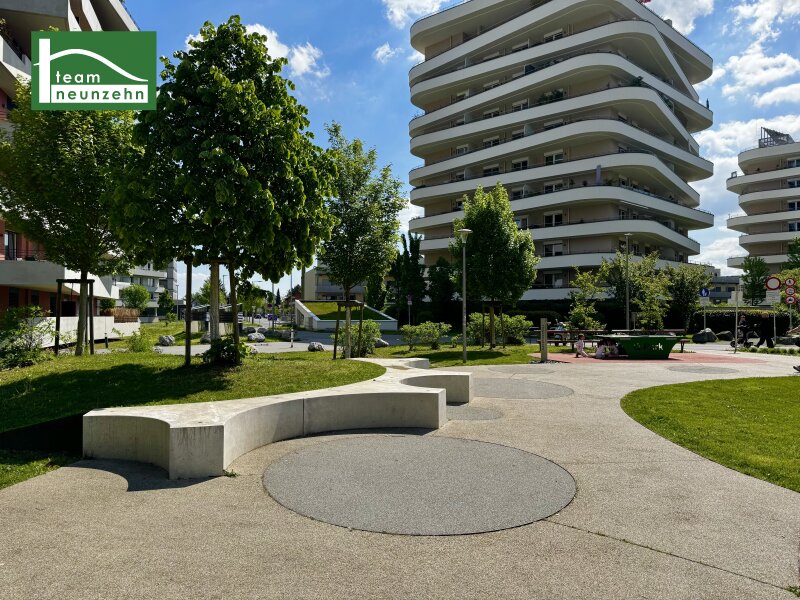 Grün & urban - Stillvolle 3-Zimmer-Wohnung mit großer Freifläche!