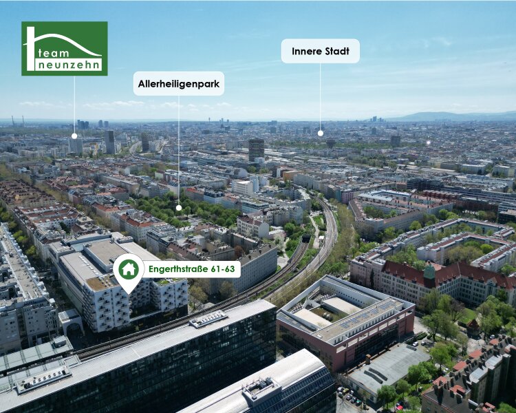 Großzügige 2-Zimmer Wohnung in toller Lage nahe der Donau - ab 01.06. beziehbar!