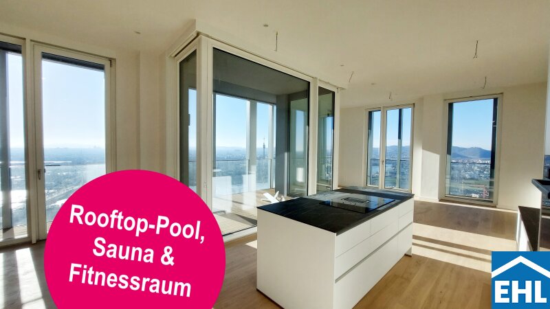 ***PENTHOUSE mit Blick zum KAHLENBERG *** 12 Minuten zum STEPHANSPLATZ