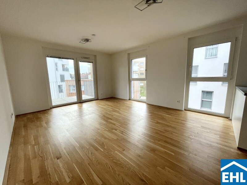 2-Zimmerwohntraum mit großem Balkon - WOHNQUARTIER WILDGARTEN - Wohnen auf der Sonnenseite Wiens direkt am Rosenhügel