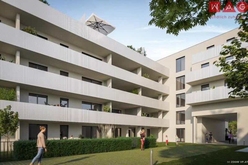 Zeitlose Architektur und klare Raumkonzepte laden zum Leben ein - Ihr neues Zuhause am Bindermichl in Linz!