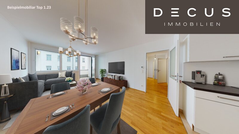 AB APRIL | 2-ZIMMER WOHNUNG | TERRASSE | 6.STOCK