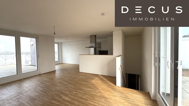| AB SOFORT VERFÜGBAR | 3 ZIMMER  | MAISONETTE | ASPERNSTRASSE U2 | NEUBAU | TERRASSE