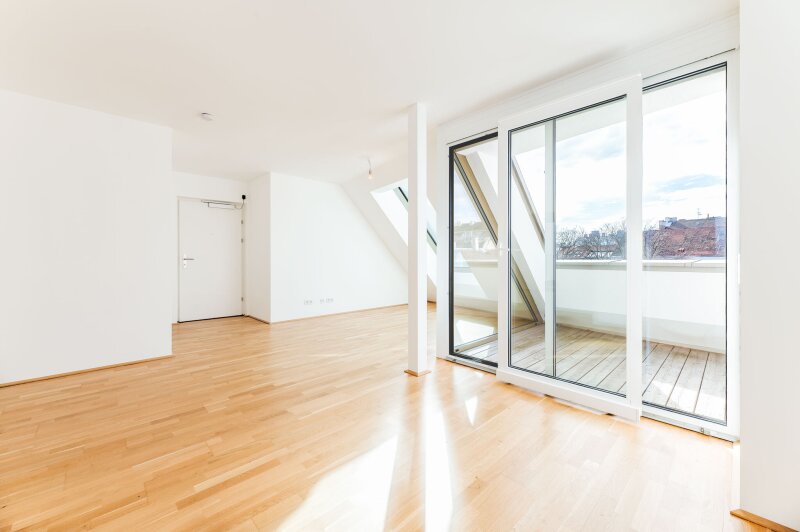 Nahe Mariahilfer Straße! Erstbezug! 2-Zimmer-Wohnung mit 2 Terrassen zu vermieten!