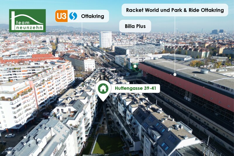 Urbanes Wohnen mit perfekter U-Bahn-Anbindung U3 Kendlerstraße! Ab Juni beziehbar!