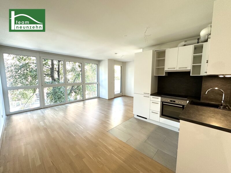 2-Zimmer-Wohnung im 4.OG nahe U6 Handelskai & S-Bahn! Moderner Neubau mit inkludierter Küche!