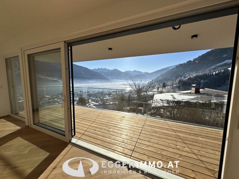 Exklusive Neubau Eigentumswohnung mit traumhaftem Weitblick auf den Zeller See | Erstbezug | Garten | nur 5 Einheiten