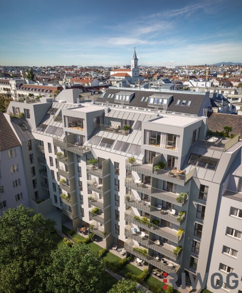 PROVISIONSFREI | Erstbezug | Hofseitige Neubauwohnung mit ca. 7 m² Balkon | Fernwärme | TG-Stellplatz optional | Nachhaltiges Wohnbauprojekt