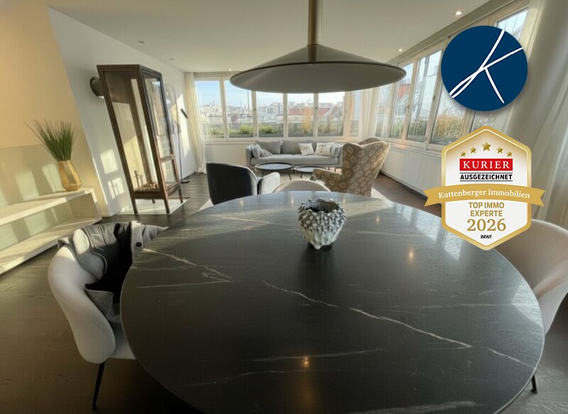 Exklusive Penthouse-Wohnung & New-York-Style im Untergeschoss