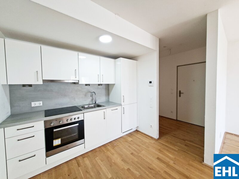 Moderne 2 Zimmerwohnung mit großzügiger Freifläche!