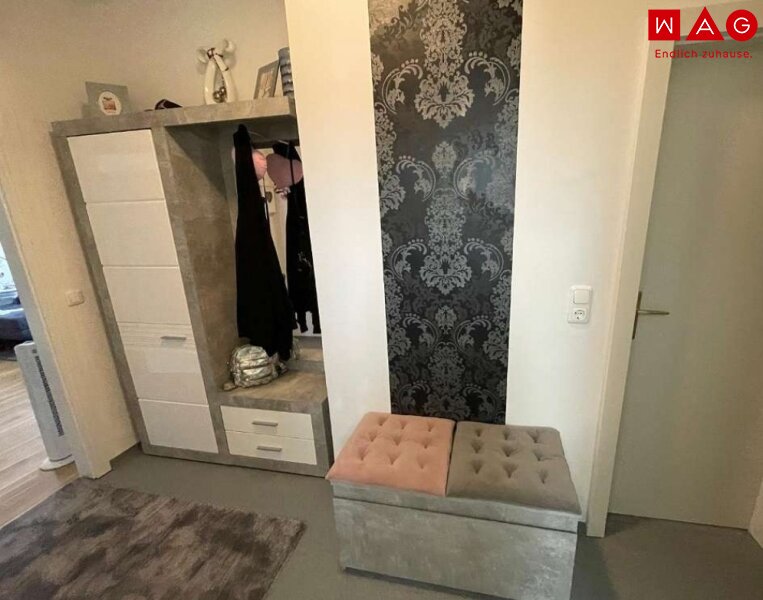 Entspanntes Wohnen in ruhiger Grünlage! Möbelierte 2-Raum Wohnung!