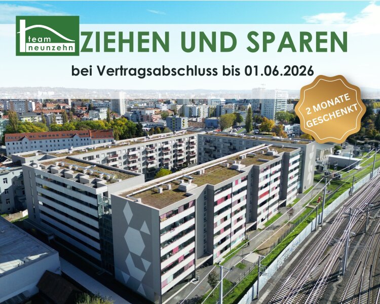 Modern & urban - 3-Zimmer Wohnung mit großzügiger Loggia!