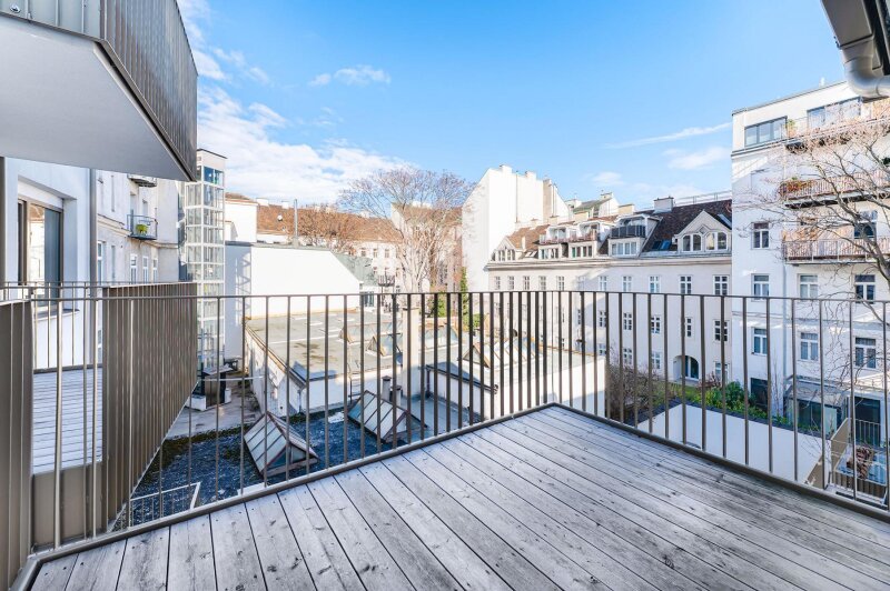 Wenige Schritte zur Mariahilfer Straße! Erstbezug ab Juli! 2-Zimmer-Wohnung mit Balkon zu vermieten!