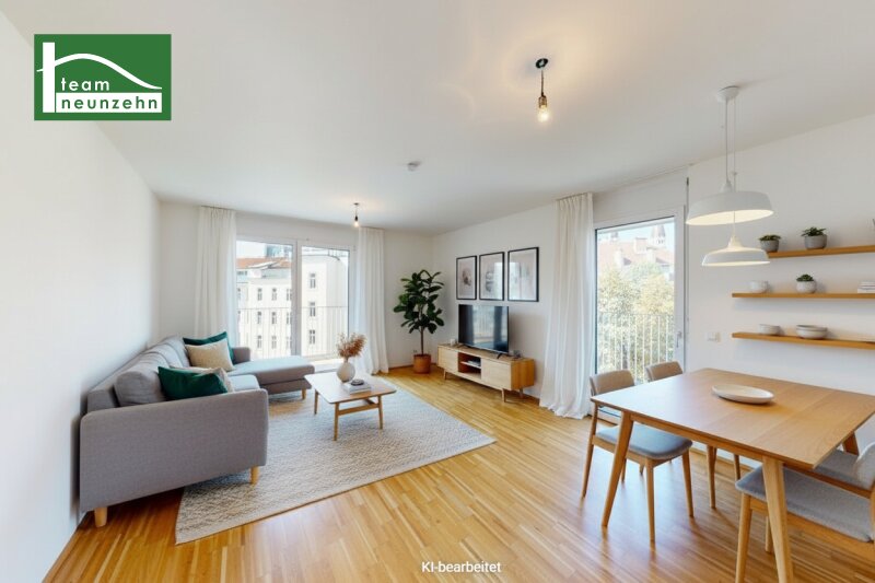 Hochwertige Südwest-3-Zimmer Wohnung in Ruhelage nahe U3 Enkplatz! Ab Juni verfügbar!