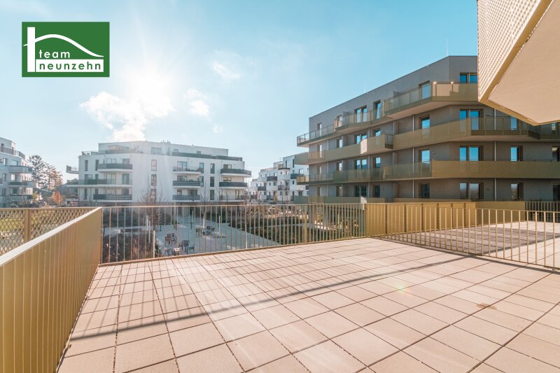 Große Terrasse zum Entspannen in Grün-Ruhelage _ Sonnenanbeter werden es lieben - Provisionsfreier Neubau