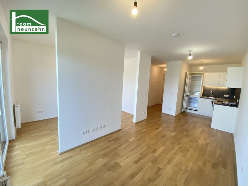 LEO 131 - Moderne 2.5-Zimmer Neubauwohnung mit großem Balkon, Abstellraum und Küche! U6 und S-Bahn Floridsdorf in 4 Busstationen. - WOHNTRAUM