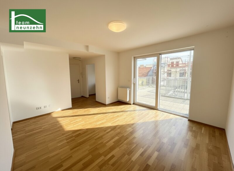 Einladende DG-Wohnung in ruhiger Gassenlage beim Familienplatz mit großer Terrasse! 2014/2015 erbaut!