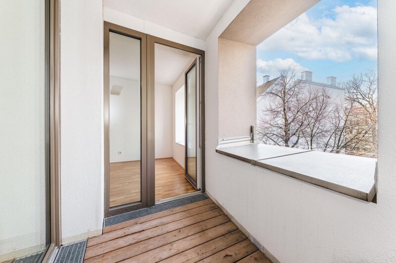 Nahe der Mariahilfer Straße! Erstbezug ab 01.07.2026! 2-Zimmer-Wohnung mit Loggia zu vermieten!