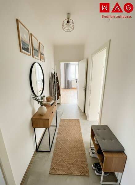 Attraktive 3-Zimmerwohnung mit Badewanne und Gartenanteil!