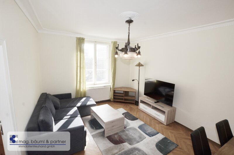 WIEN CITY: AB SOFORT 4-ZIMMER-WOHNUNG NAHE RING, STADTPARK & BHF. WIEN-MITTE MIETBAR