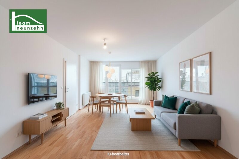 Wohlfühlwohnen nahe der Donau ? 3-Zimmer-Wohnung mit durchdachtem Grundriss & Einbauküche - ab 01.08. beziehbar!