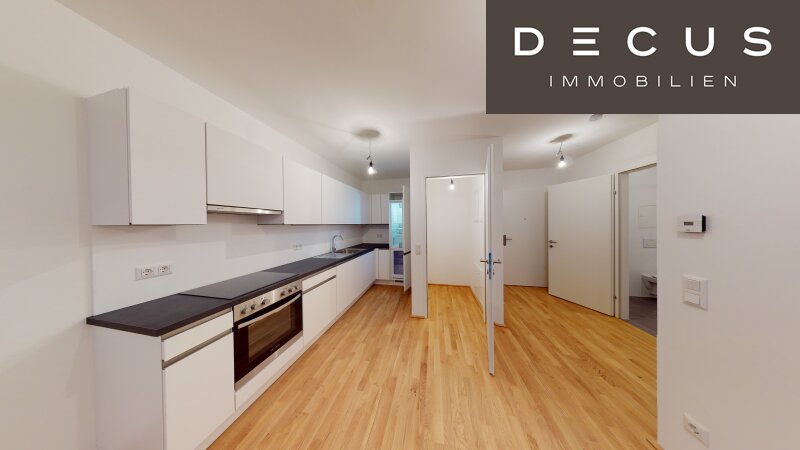 | 2 ZIMMER | NEUBAUWOHNUNG | BALKON | 4. STOCK | AUSGEZEICHNETE LAGE | DIREKT AM KIRSCHBLÜTENPARK |  AB 1.07.2027 VERFÜGBAR