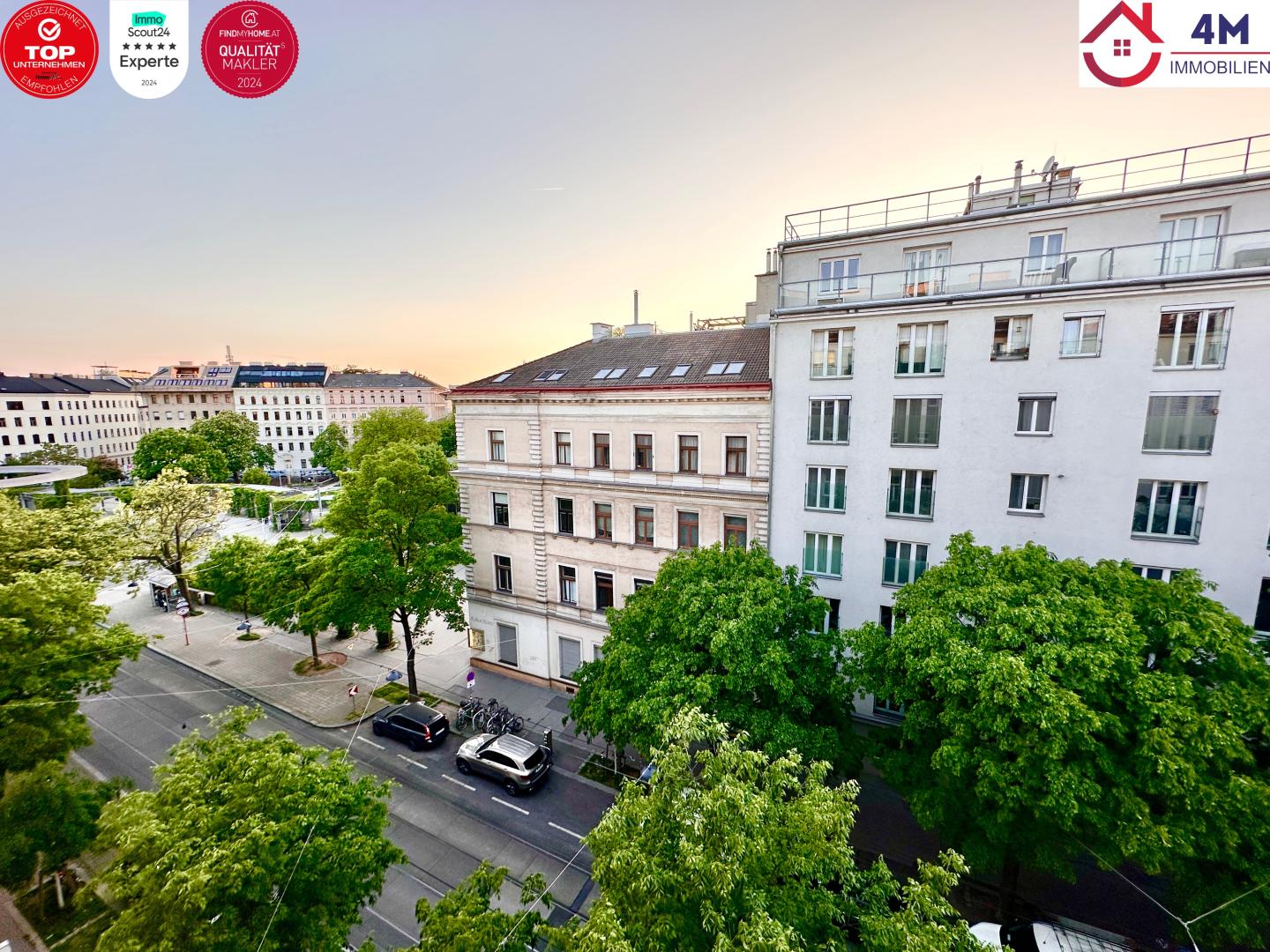 Top Preis!!! Sonnige 2-Zimmer-Wohnung in zentraler Lage neben dem Augarten/ Gaußplatz
