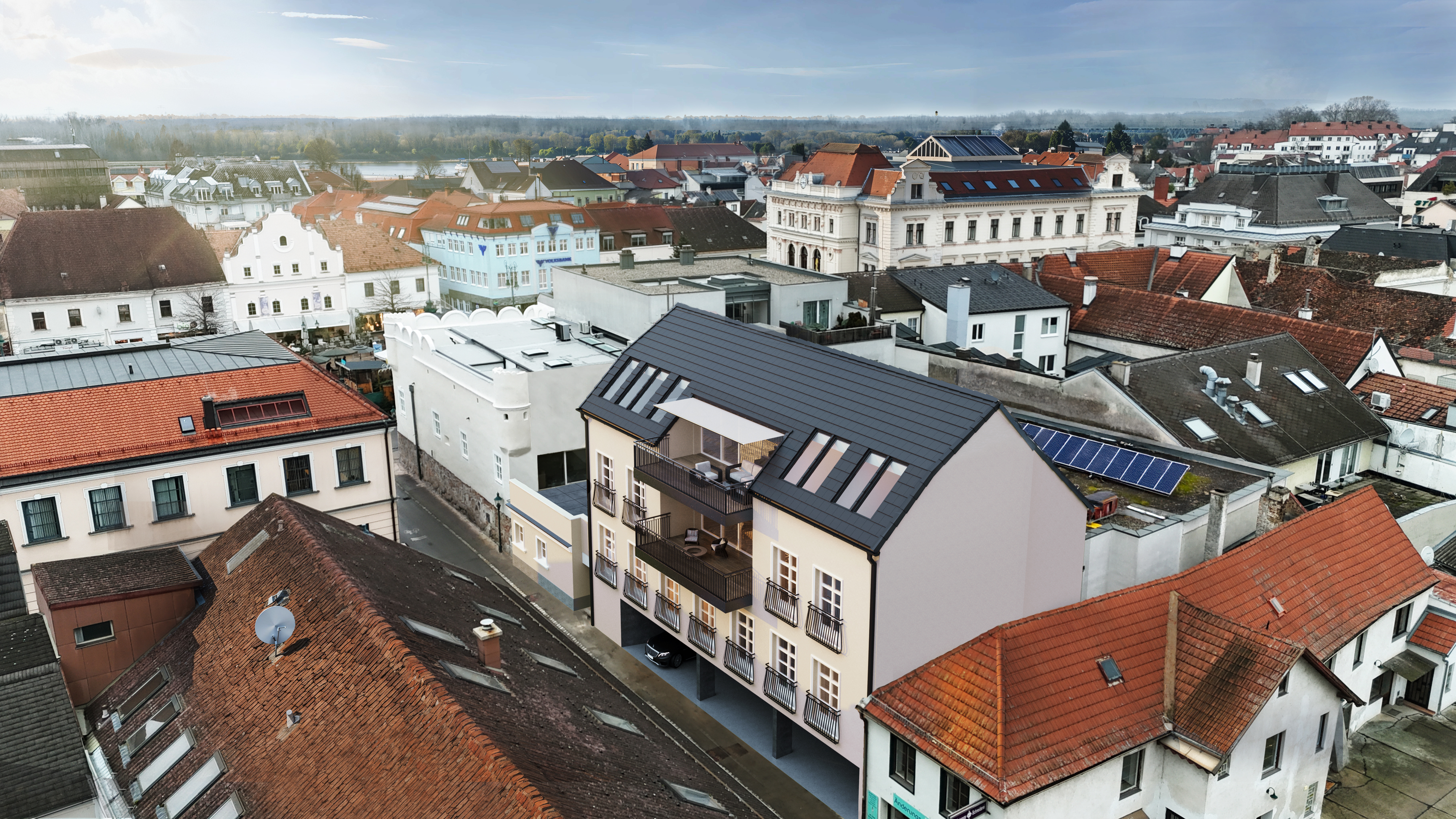 Erstbezug Neubau I ca. 3m Raumhöhe I großzügiger Wohn/Essbereich I 2 Badezimmer u.v.m.!