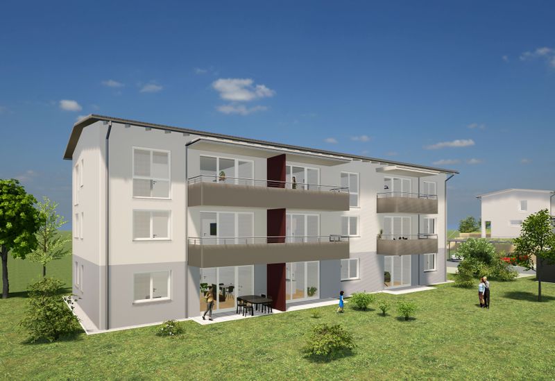 NEUBAU - 2 Zimmer Wohnung mit Tiefgaragenplatz